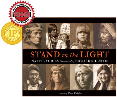 Stand in the Light Book Cover with awards